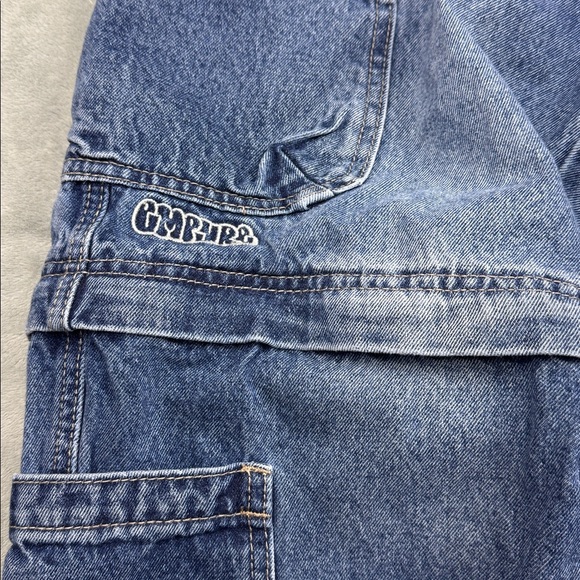 Empyre Blue Zip Off Cargo Denim Skate Jeans Size 30 - Picture 7 of 12